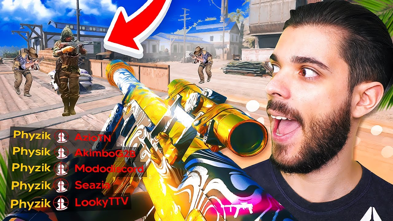 1VS9 , JE LES MASSACRE GRACE A UNE ARME CHEAT SUR WARZONE