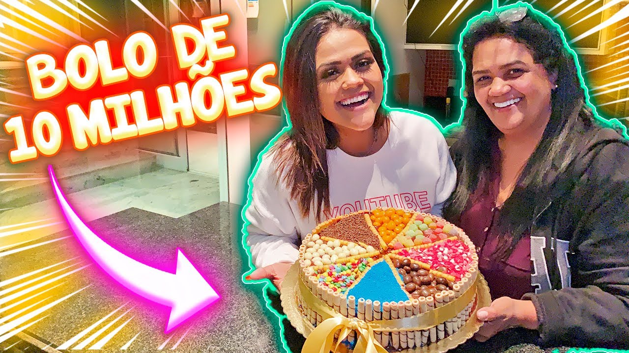 BOLO DE 10 MILHÕES DA CAMILA LOURES !!!
