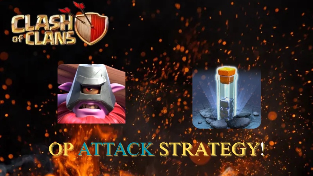 OP TH18 ATTACK STRATEGY USING THROWER AND TOTEM SPELL WITH THE USE OF MY EYE CONTROL!!!