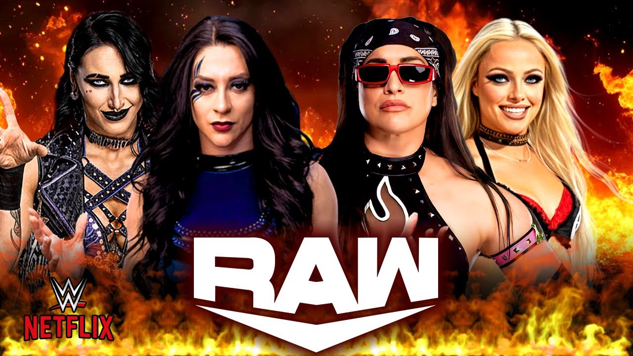 WWE Raw: Риа Рипли и Стефани Вакер против Лив Морган и Ракель Родригес | Полный матч 28 января 20...