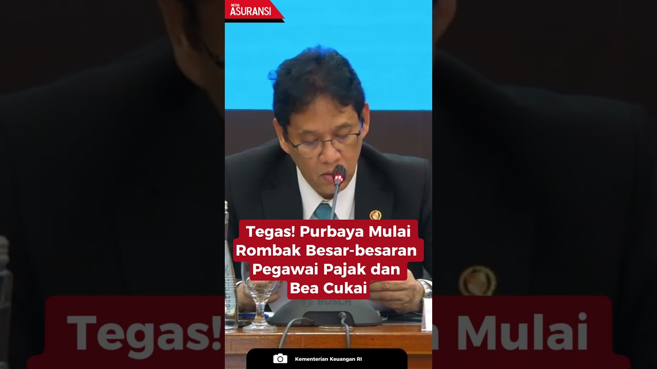Tegas! Purbaya Mulai Rombak Besar-besaran Pegawai Pajak dan Bea Cukai
