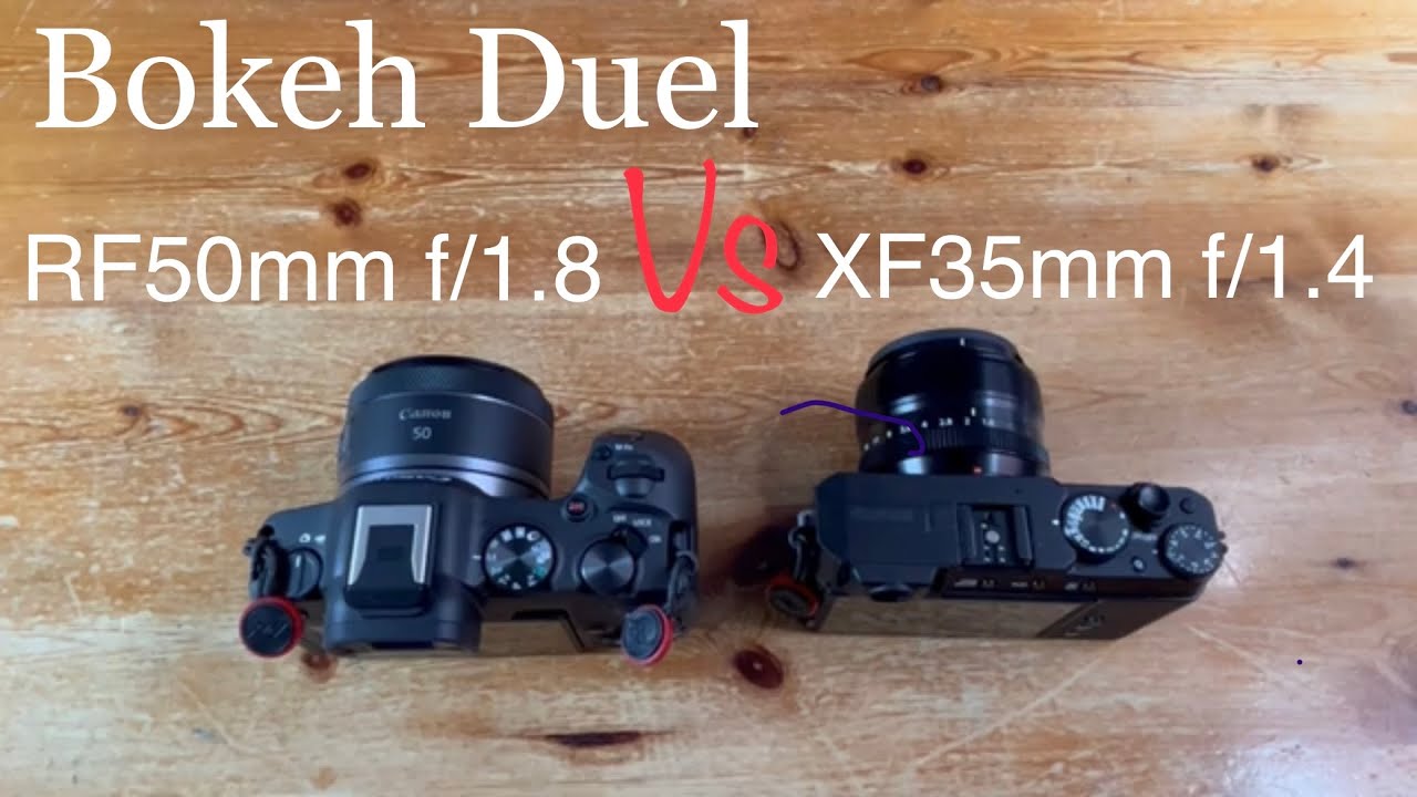 Bokeh Duel - RF50mm f/1.8 vs XF35mm f/1.4