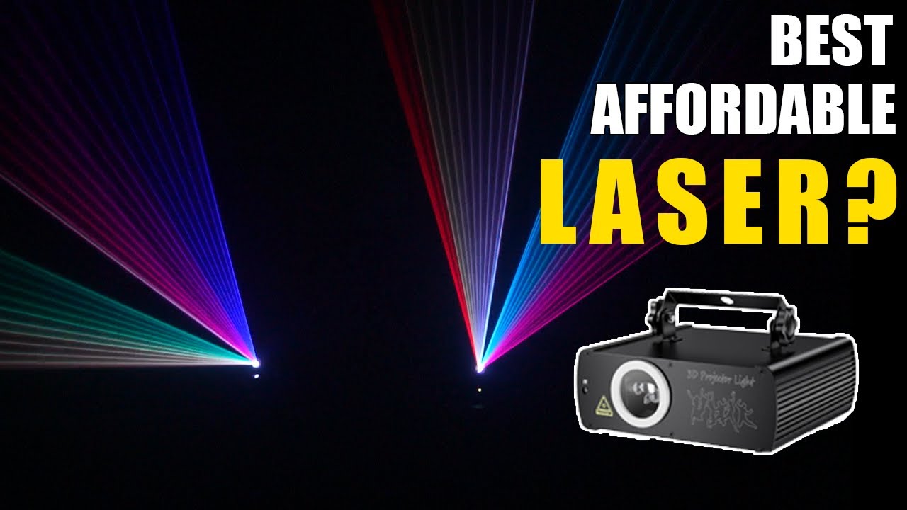 Лазер Ehaho 20W RGB — распаковка, обзор, демонстрация (L2600)