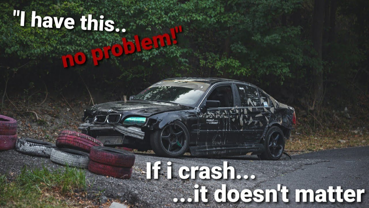 e46 330D drift missile - quick look + action