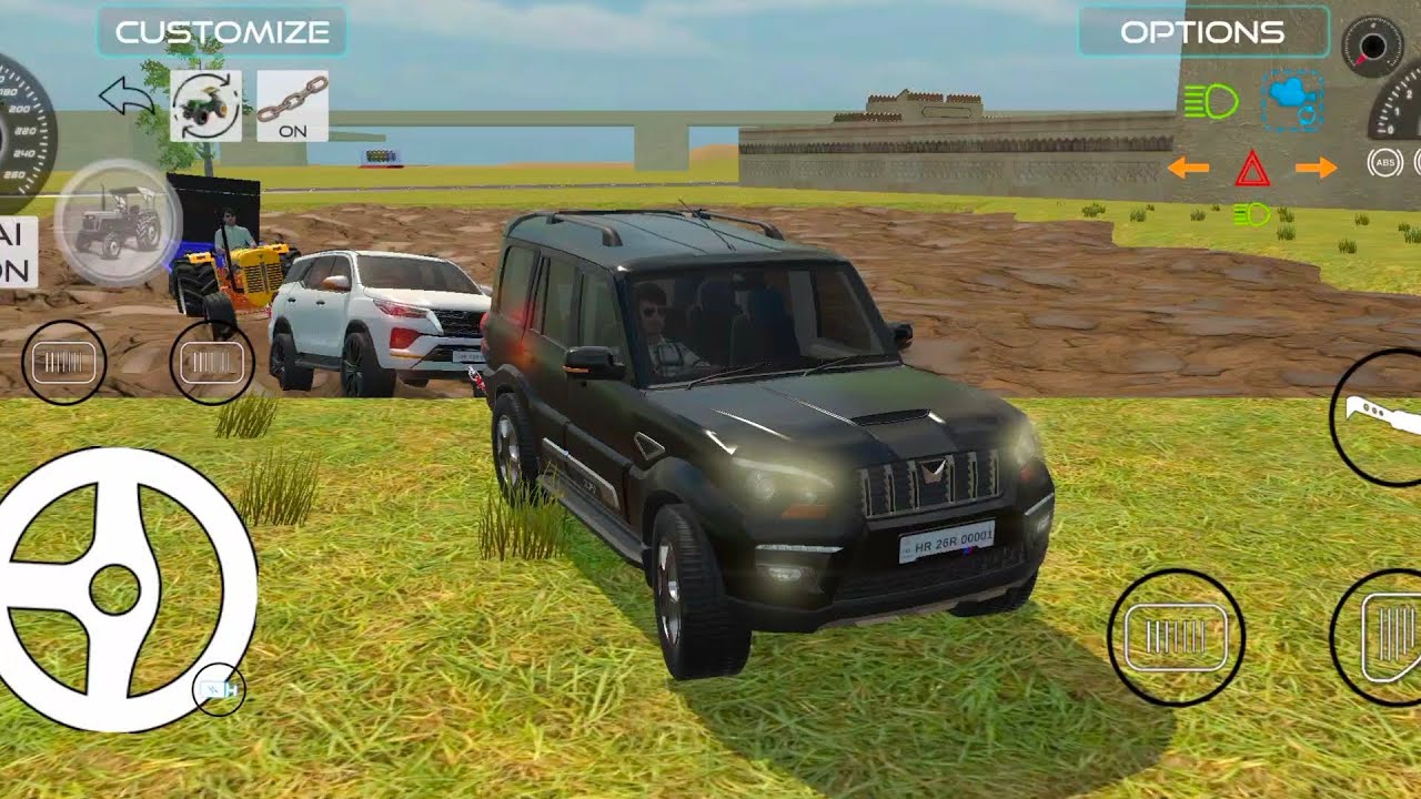!! HINDUSTAN TRACTOR STUCK IN MUD AND HELP BY FORTUNER AND SCORPIO S11 !!  💯🦌🔥🚨⛽🚩😱😱👹💥👺🚩🚨😱🦌❌💥
