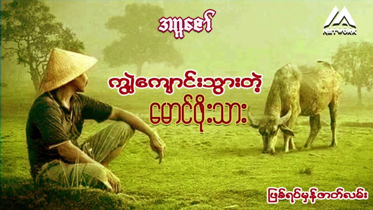 ကျွဲကျောင်းသွားတဲ့ မောင်ဖိုးသား ( ဖြစ်ရပ်မှန် _ စဆုံး)