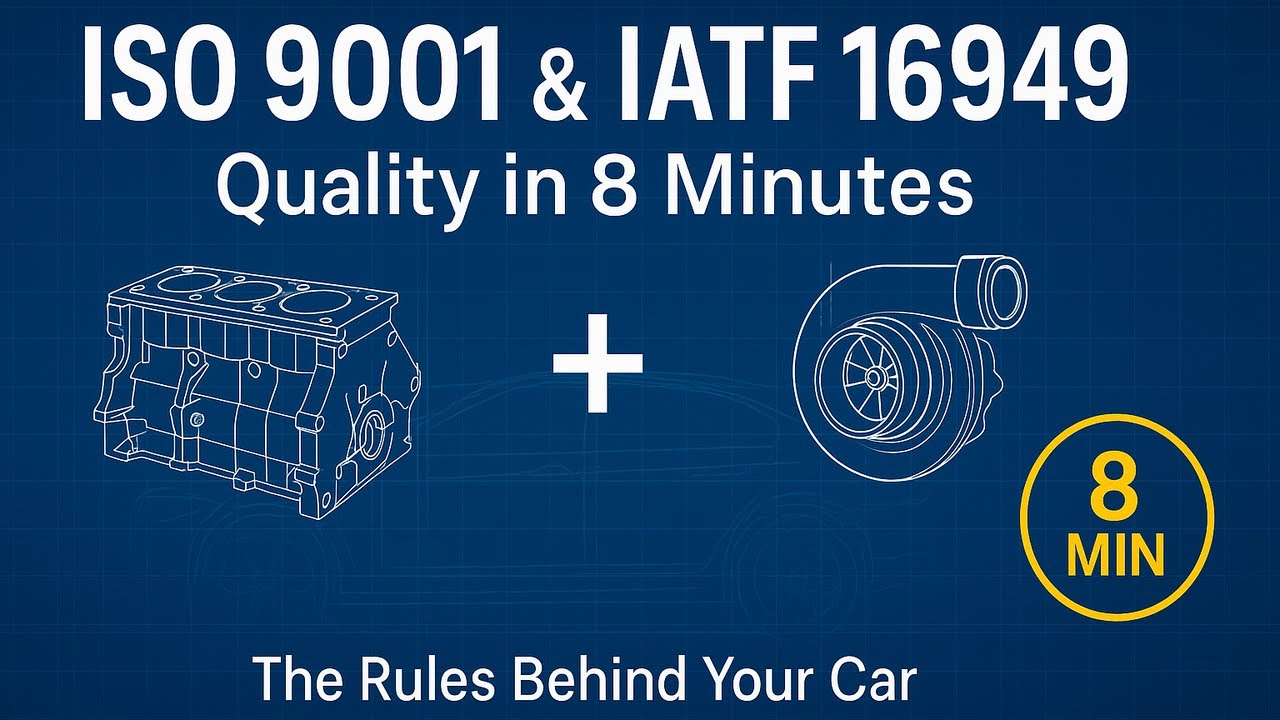 ISO 9001 и IATF 16949 за 8 минут. Правила для вашего автомобиля