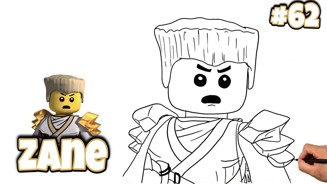 How To Draw Zane | Ninjago  | 100 DRAWING SERIES #drawing #ninjagozane  #ninjago #art