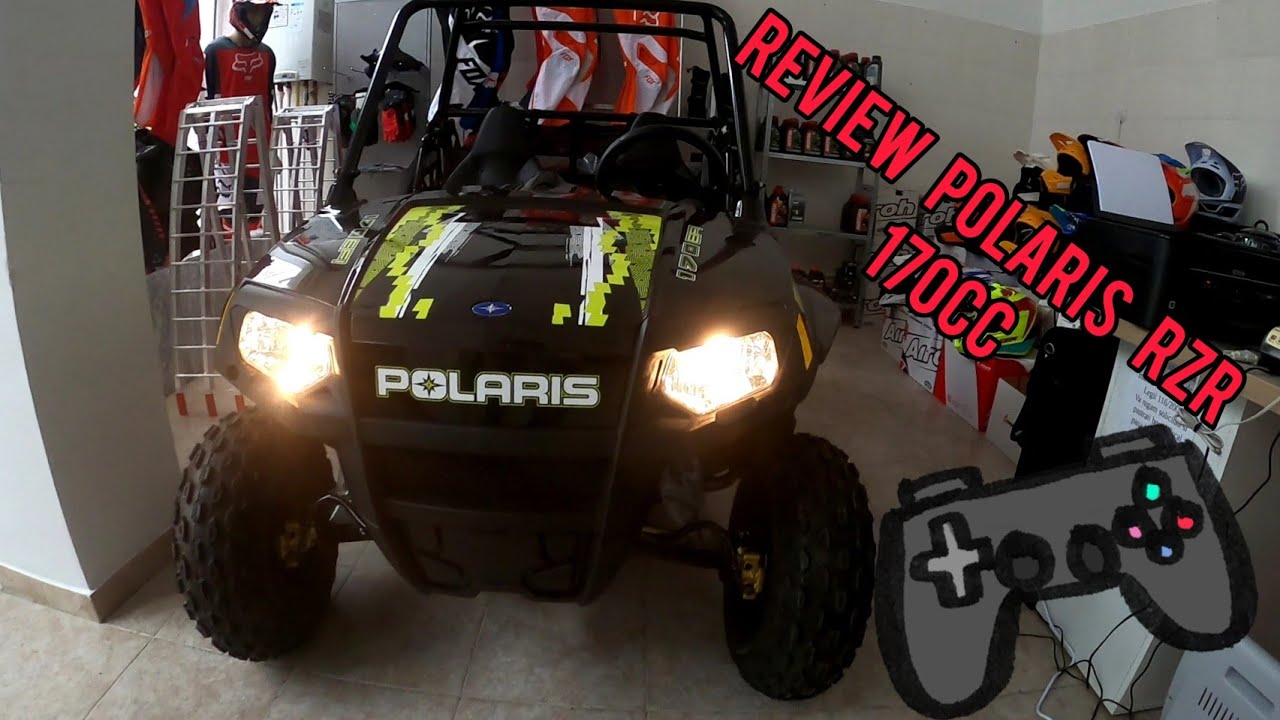 REVIEW(RO) POLARIS RZR 170 SIDE BY SIDE(UTV) DE COPII