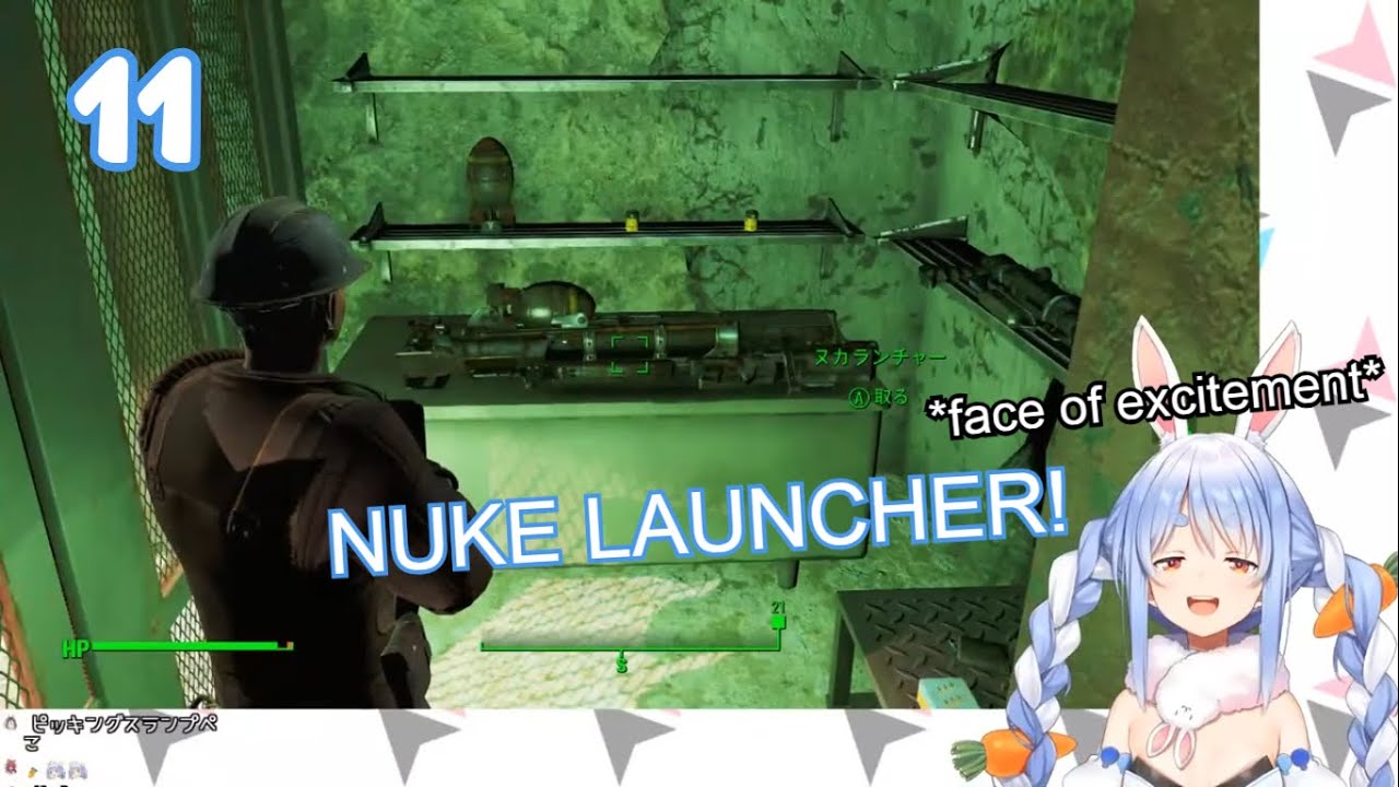 Nuke Launcher [Usada Pekora] (Fallout 4 Ep.11 End)