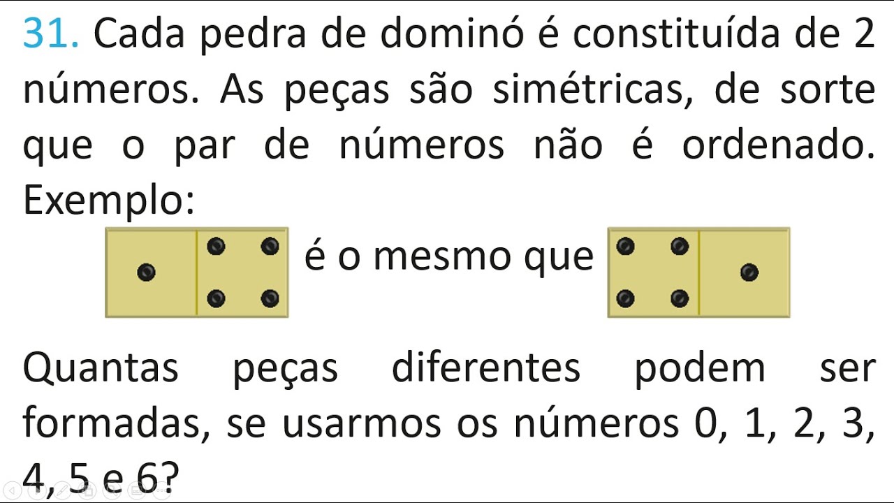 QUESTÃO 31 | Princípio Fundamental da Contagem.
