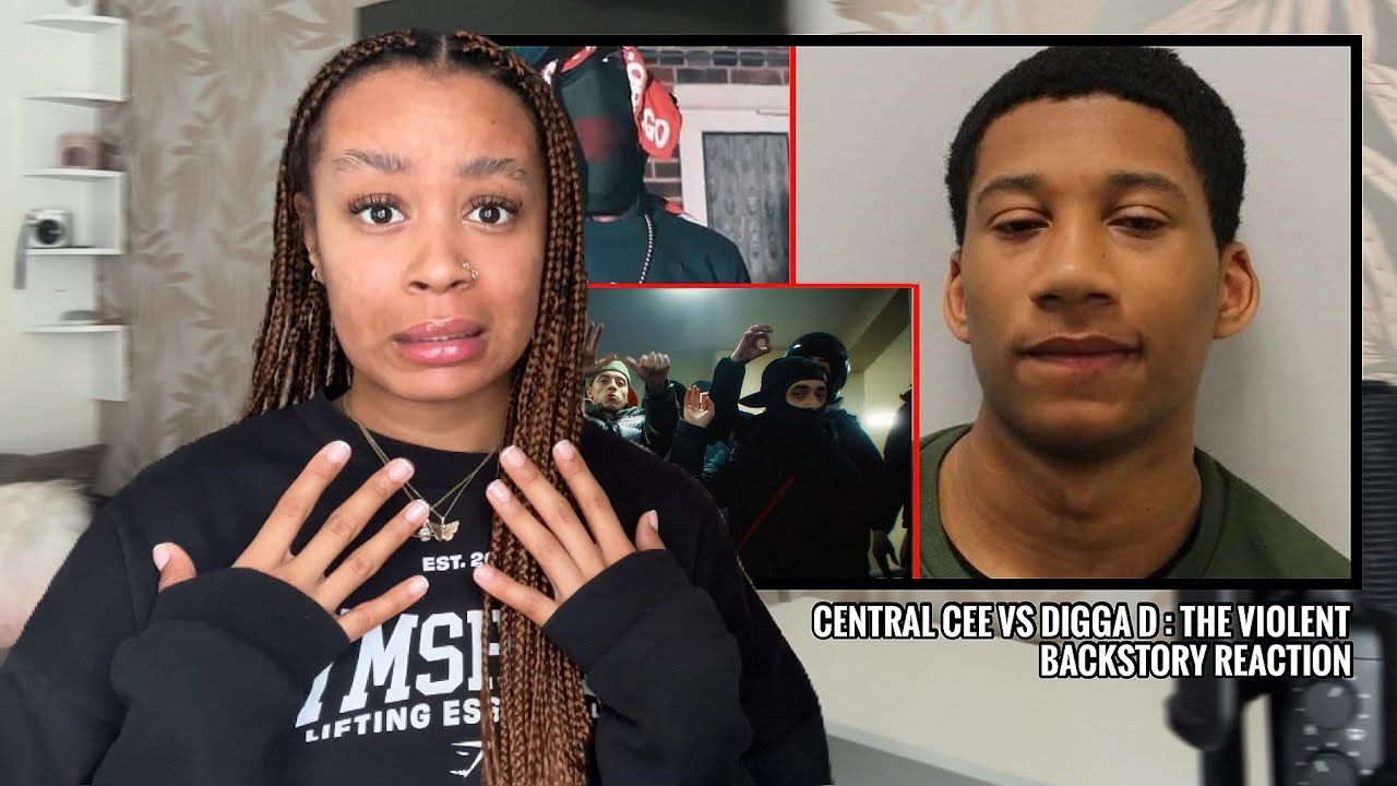 Central Cee vs Digga D: The Violent Backstory | REACTION