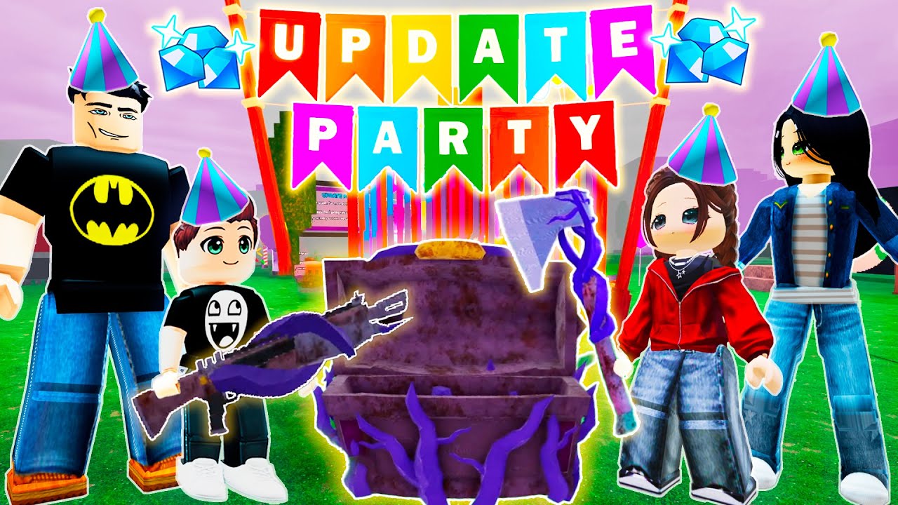 СУНДУКИ в Хард Мод ⚠️🎉и Вечеринка — 99 Ночей в Лесу | Семейное прохождение | Roblox