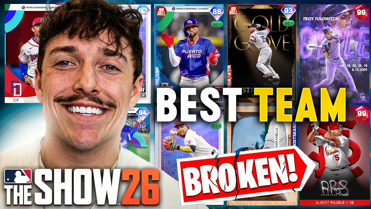 Лучшая команда, которую вы можете собрать в MLB the Show 26 Diamond Dynasty!