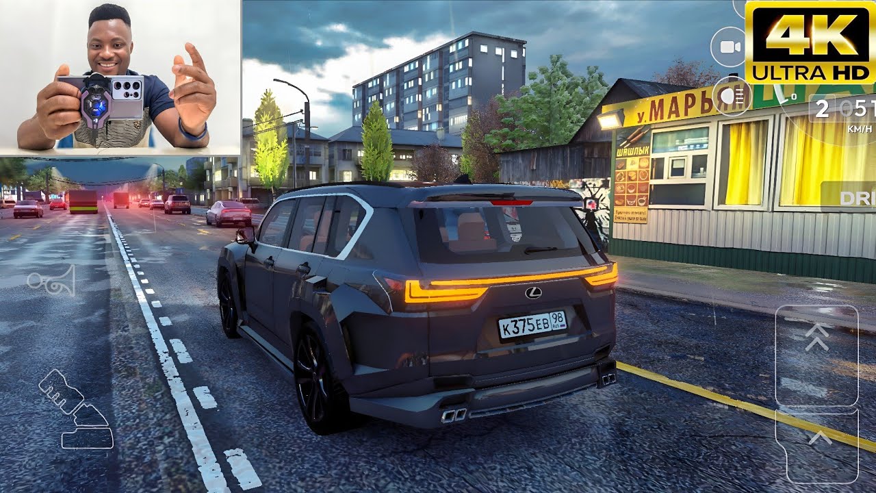Traffic Racer Russian Village - Lexus LX 600 Ultra Realistic Gameplay 