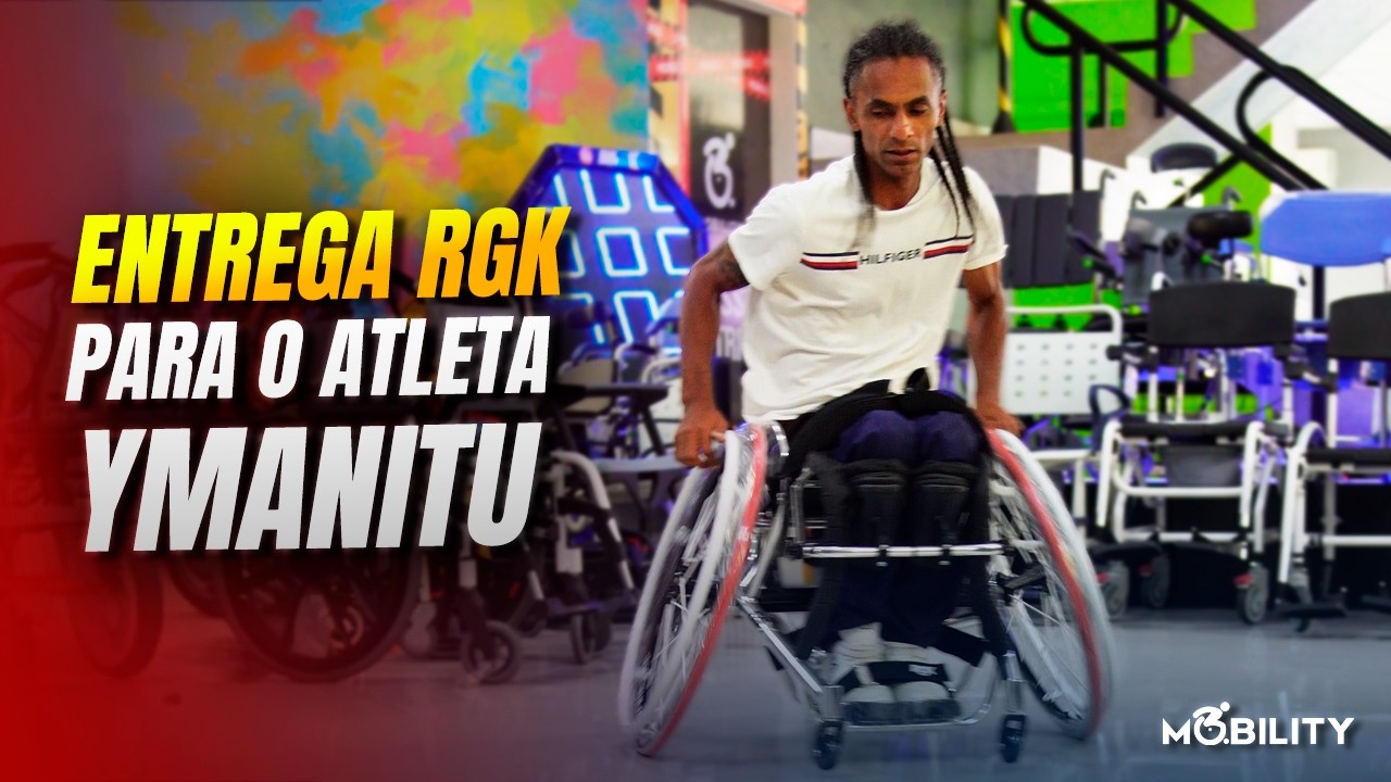 Ymanitu Silva Recebe sua RGK GrandSlam X na Mobility Brasil🎾
