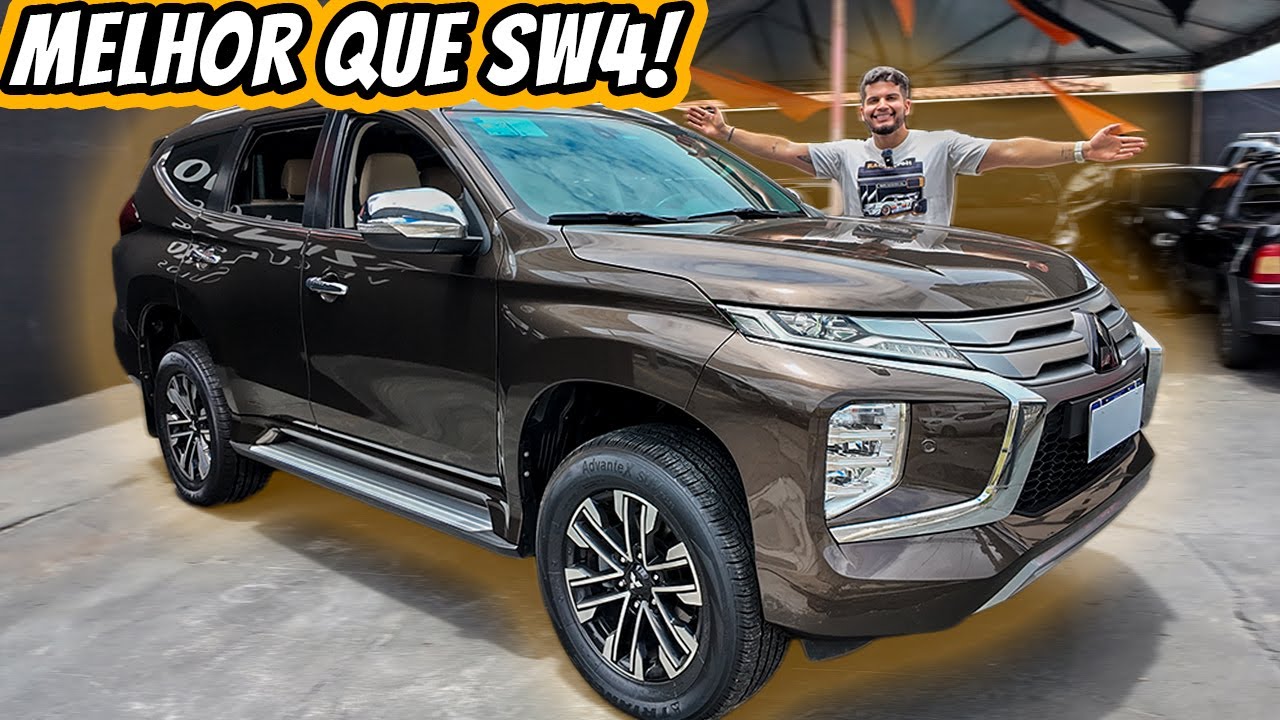 Mitsubishi Pajero Sport HPE 2022 - ISSO AQUI É SUV DE VERDADE, POLUIDOR E BRUTO