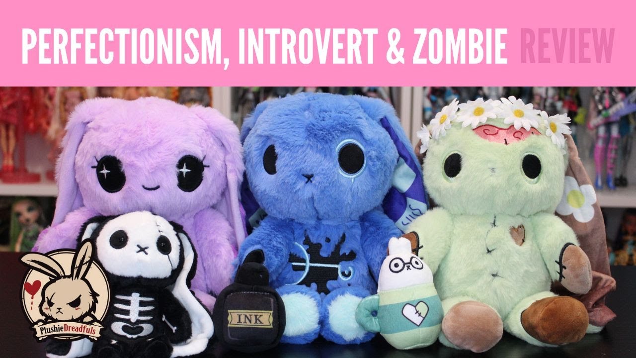 Plushie Dreadfuls Perfectionism, Introvert, & Compost Zombie - Review