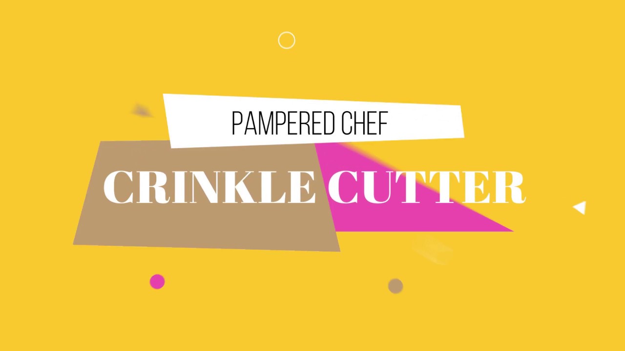 Pampered Chef Crinkle Cutter