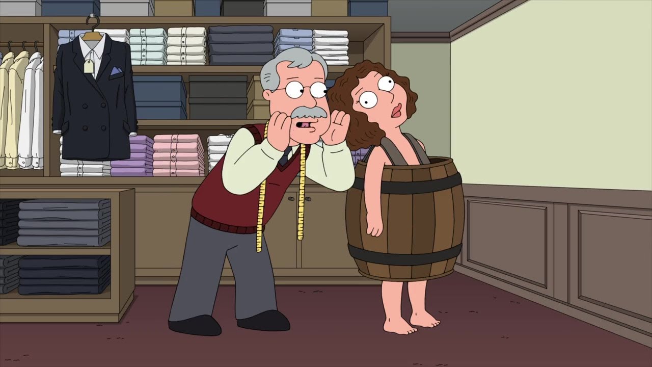 Family Guy - Mort's wedding / Helen Keller had her tailor