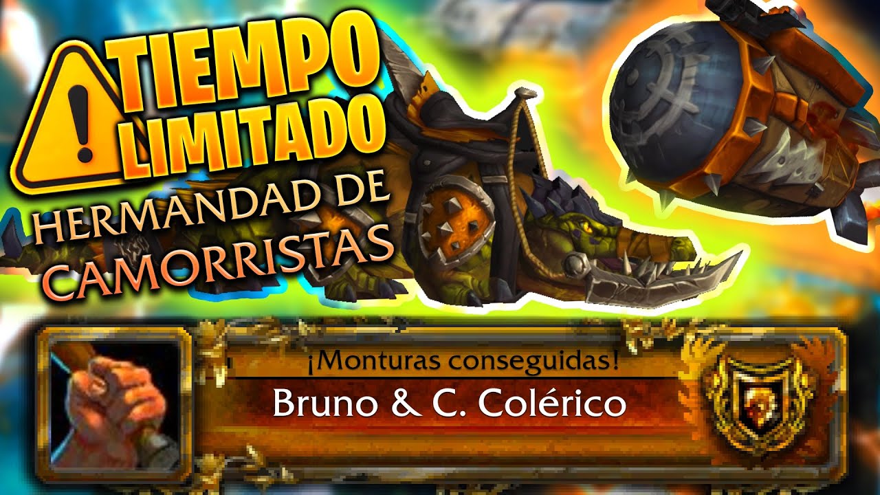 🐊 BRUNO & C. COLÉRICO 🚀 TIEMPO LIMITADO⚠️ GUÍA 28 JEFES 👊🏻 MONTURAS HERMANDAD CAMORRISTAS ⏳ | Dogger