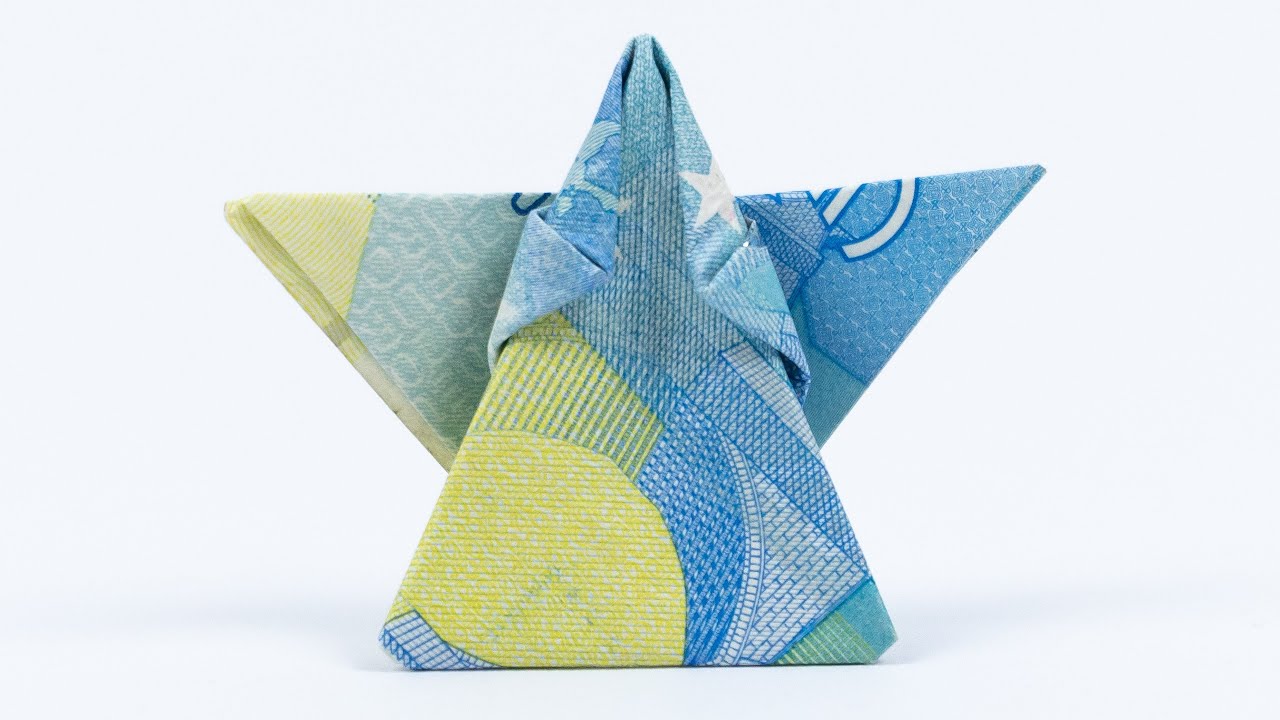 Geldgeschenk zu Weihnachten 👼 Engel aus Geld falten