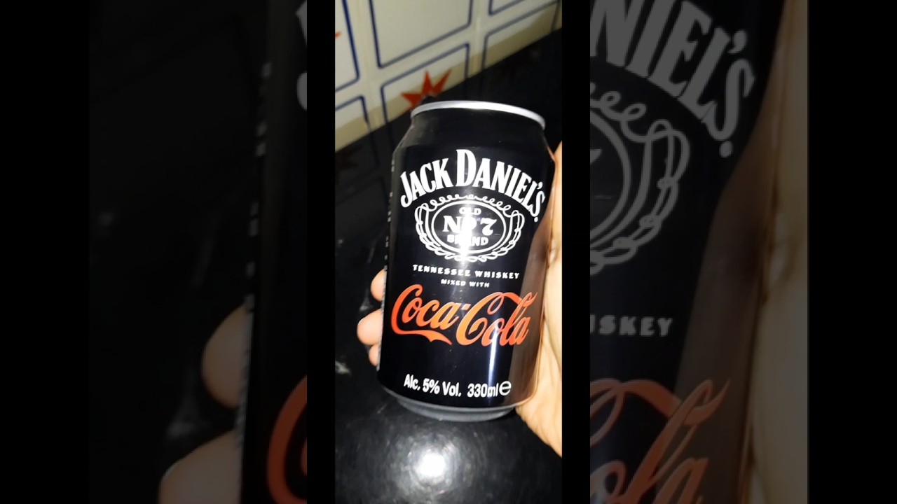 CocaCola Jack Daniel's #aperitifs #cocacola #unboxing #drink #jackdaniels #novita #drinkup #whiskey