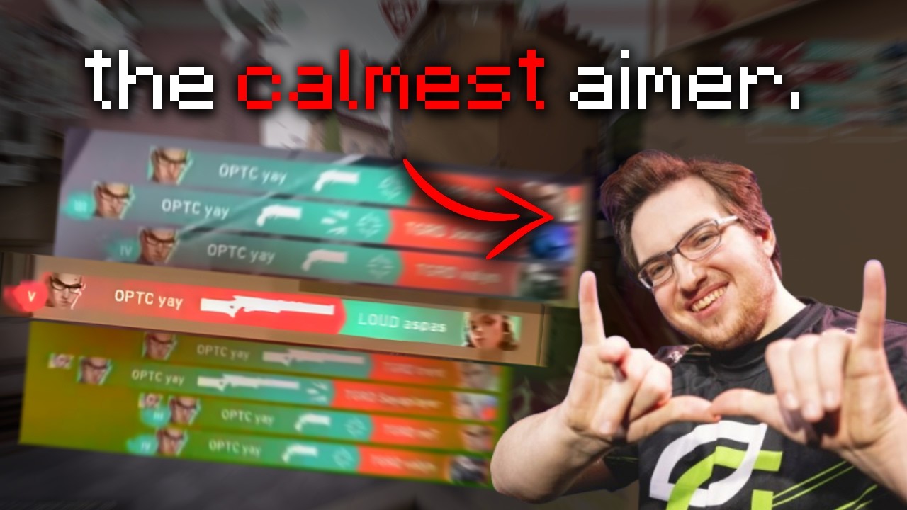 I'm copying PRIME yay's aiming style...