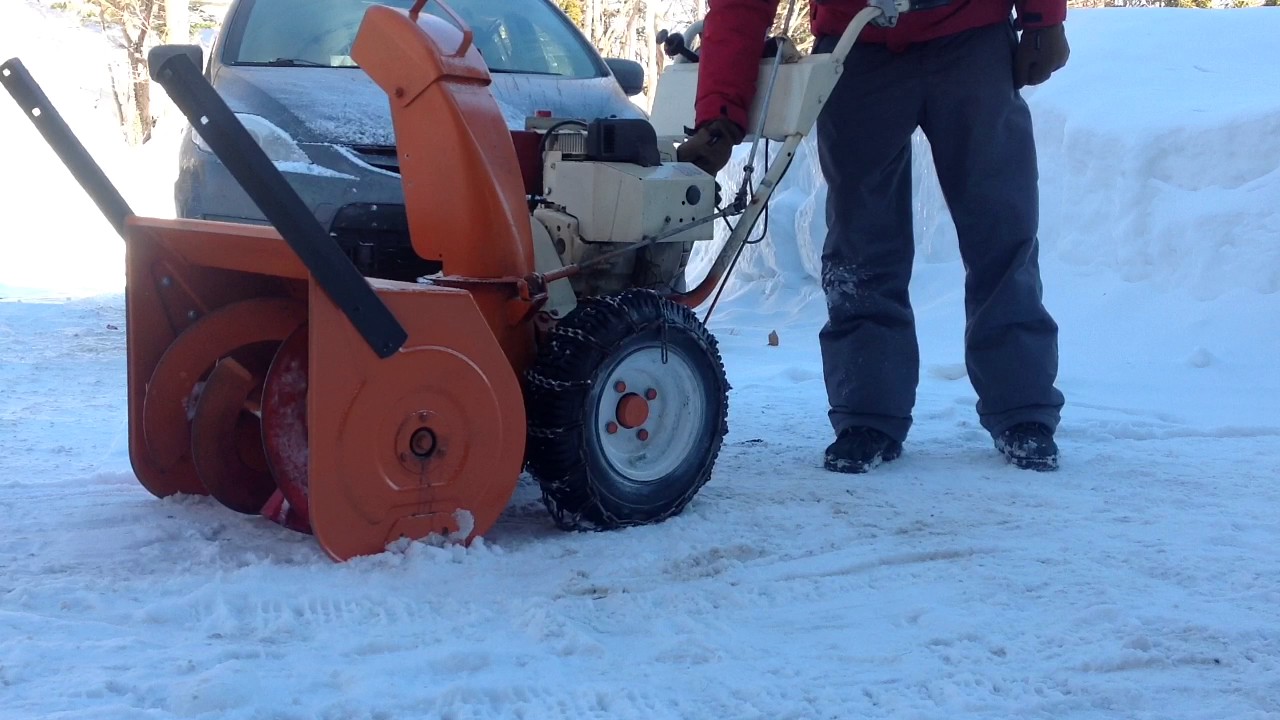 MY first Ariens Snow blower