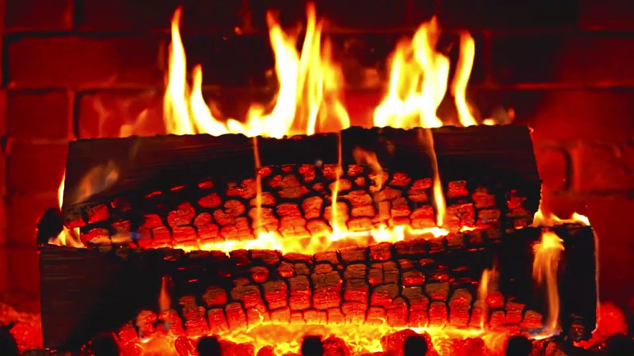 🔥 Fireplace Ambience 4K | Perfect Background for Studying & Working