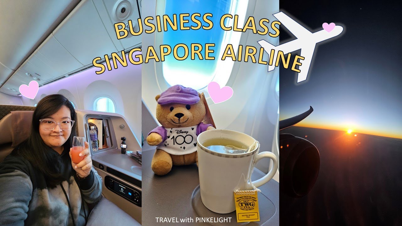 My FIRST BUSINESS CLASS experience with Singapore Airlines to Osaka! It really feels like home ...