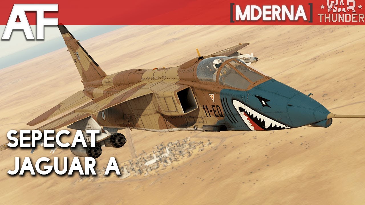 War Thunder - SEPECAT Jaguar A | Lietadl&aacute;