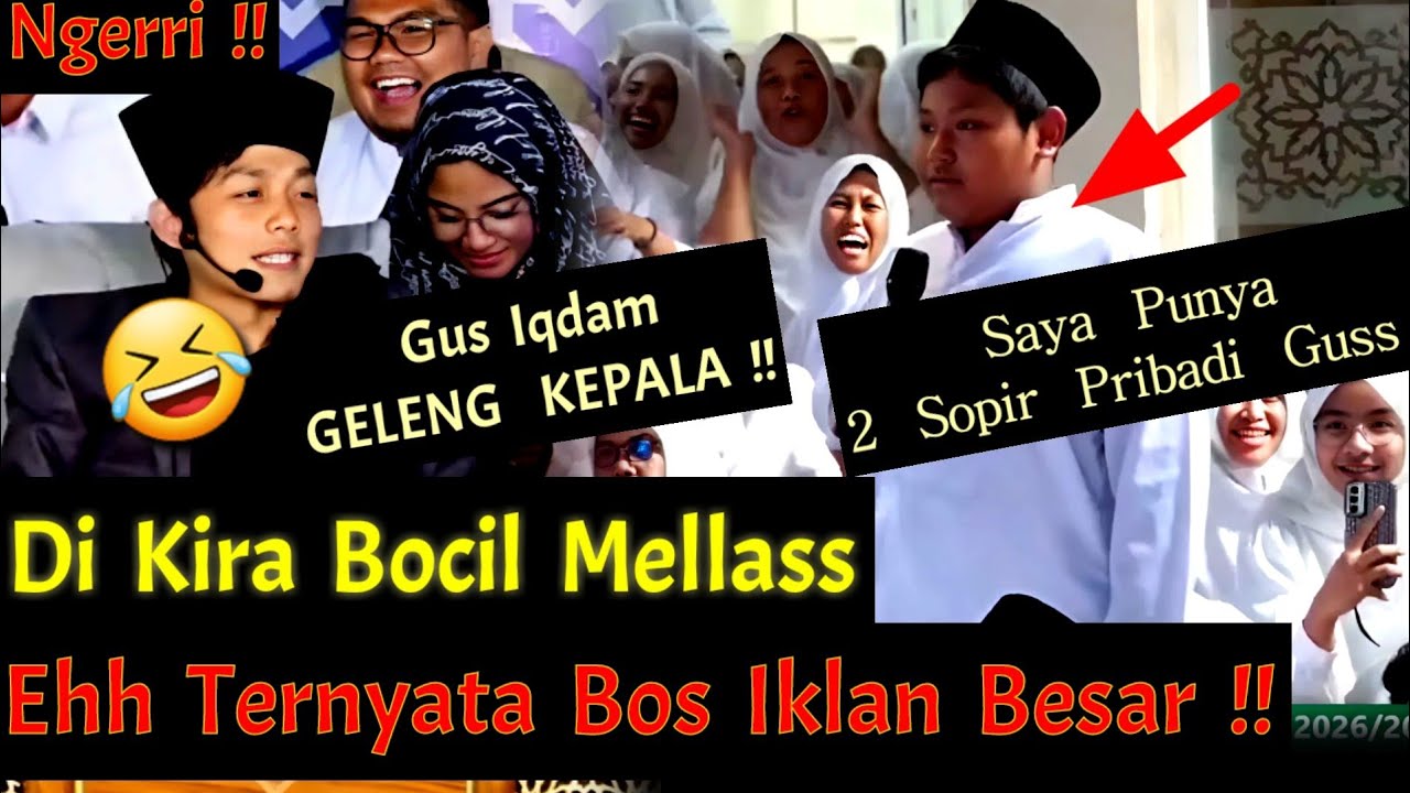 Gus Iqdam Geleng Kepala ! Faizal Dikira Bocil Mellas Ternyata Anak Bos Punya 2 Sopir Pribadi ! Heboh