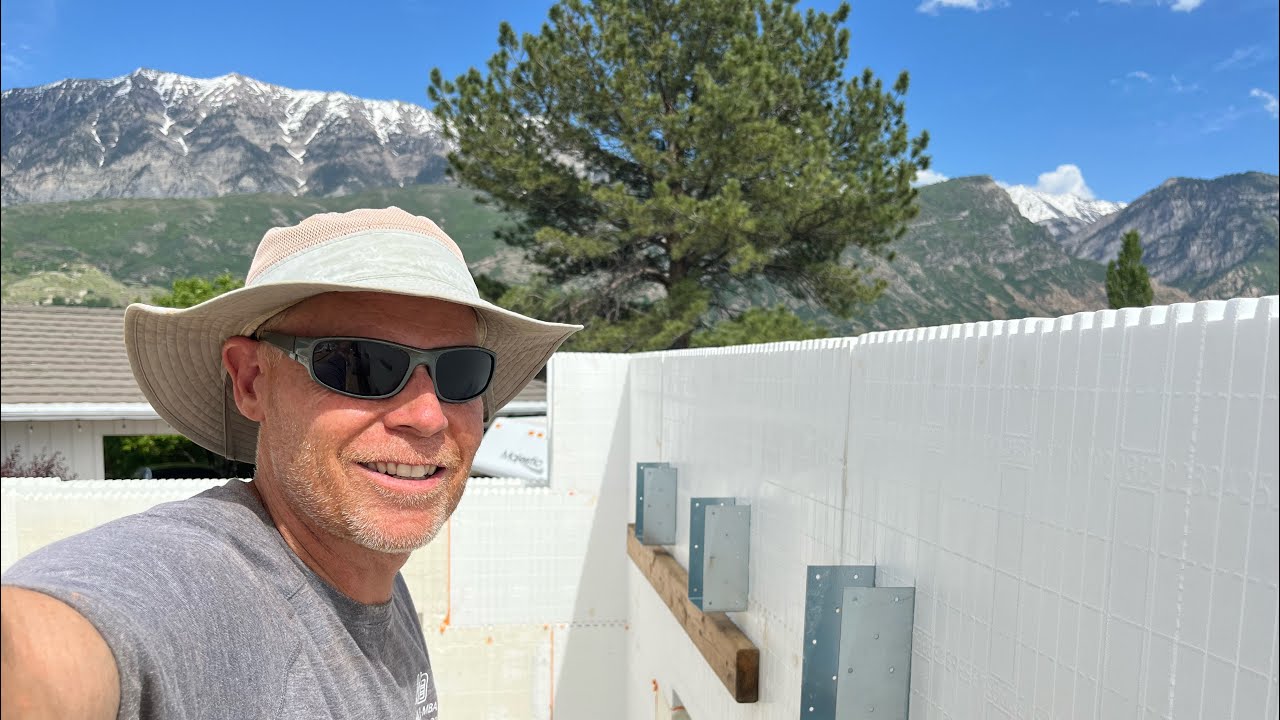 Tips for installing #icf Watkins hangars in #icf lintels on a 5 story home build
