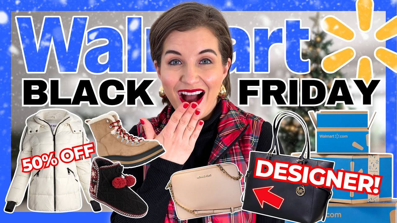🚨 Более 25 предложений «Черной пятницы» от Walmart 🌟 Скидка 75% на дизайнерские сумки, обувь и од...