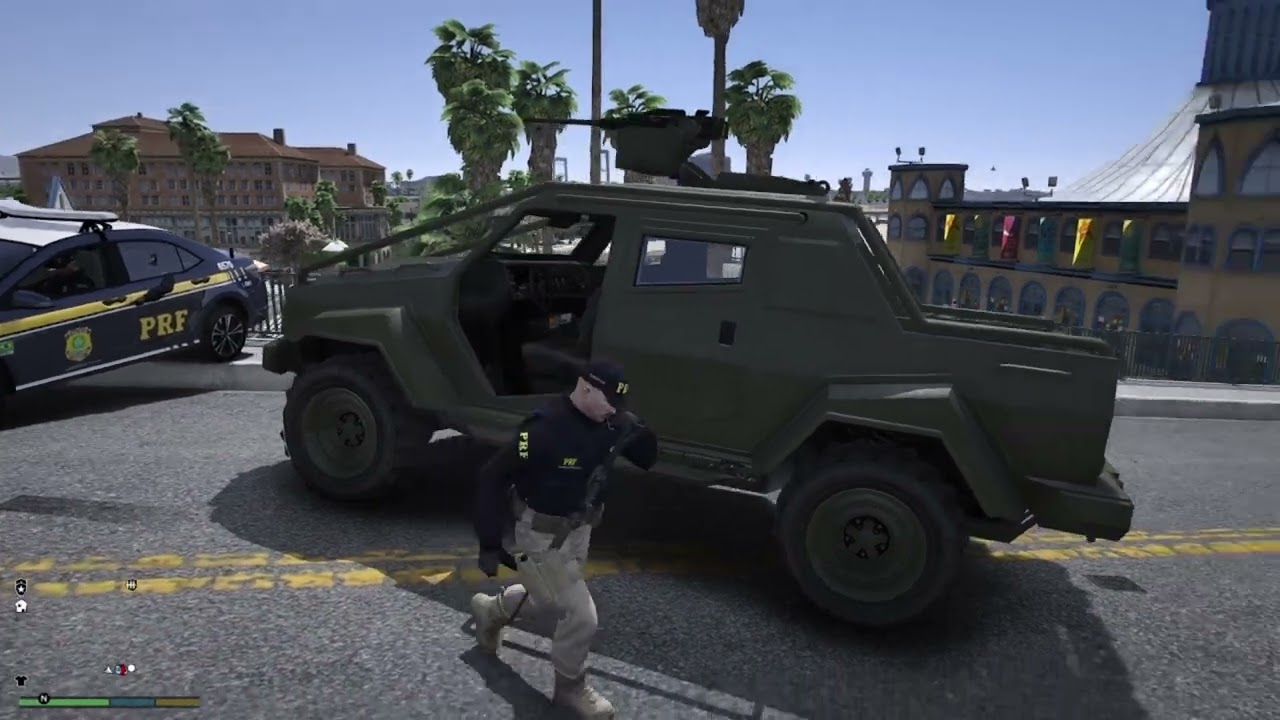 ROUBO BLINDADO DO EXERCITO GTA 5 PMMG
