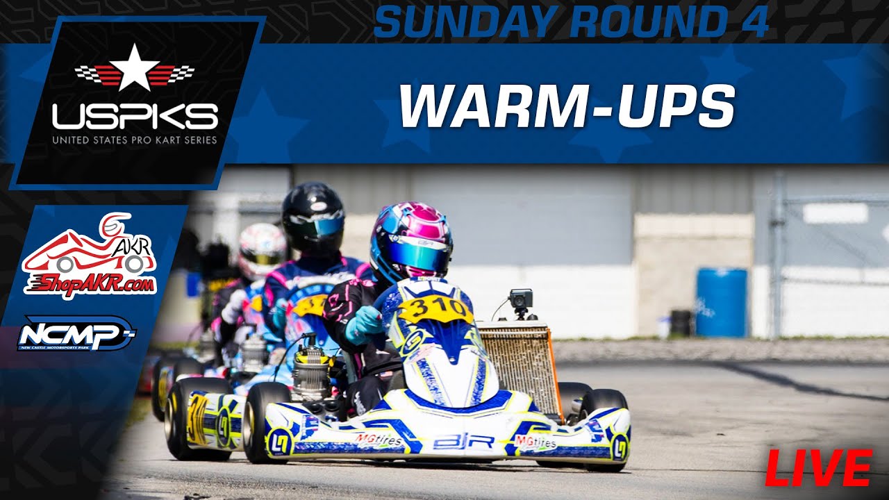 2025 United States Pro Kart Series Rd.4 | New Castle, IN | Sunday - Warm-Ups