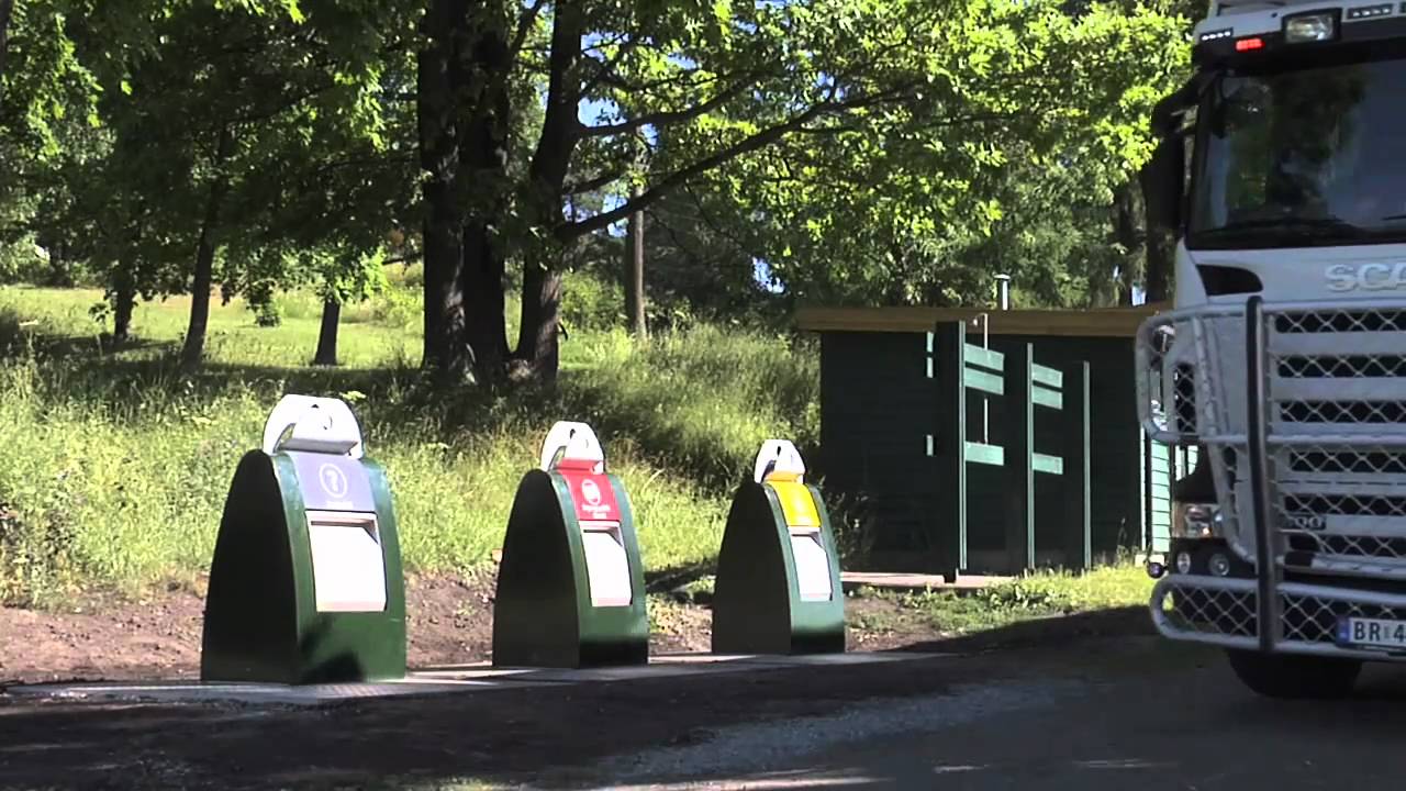 Nedgravde containerløsninger fra Enviropac.
