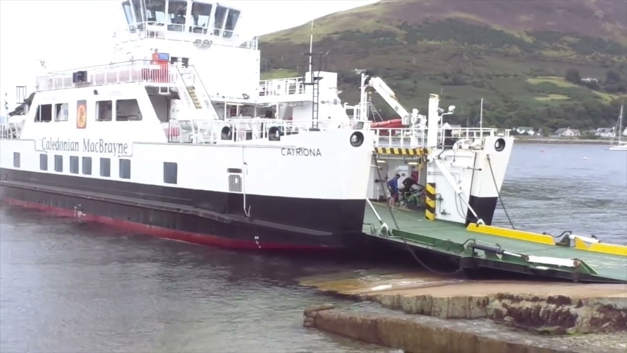 MV Catriona Lochranza to Claonaig Caledonian MacBrayne ferry Isle of Arran
