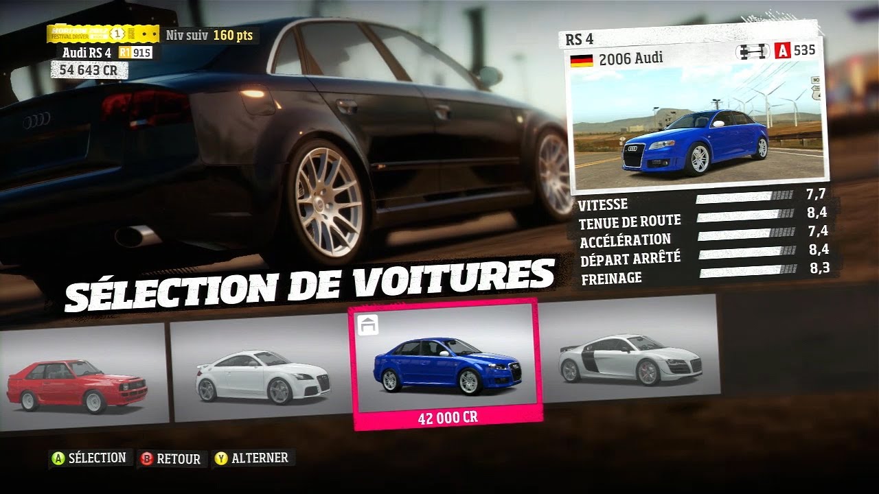 Liste complète des voitures de Forza Horizon