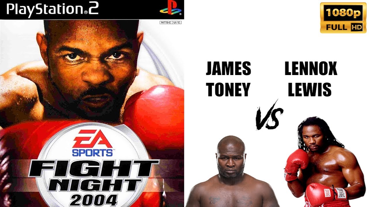 Fight Night 2004 - PlayStation 2 - James Toney vs. Lennox Lewis
