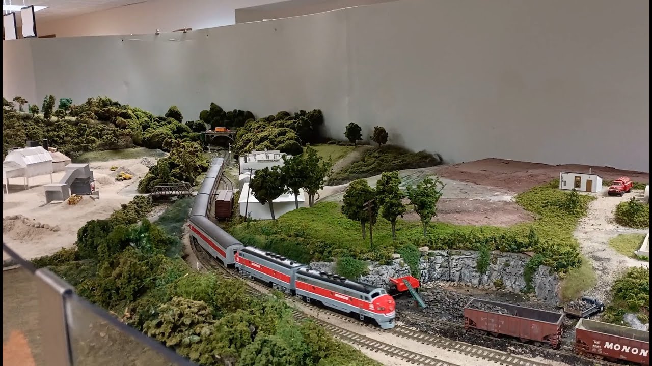 Monon Model Railroad and more at the Depot Museum at Salem Indiana