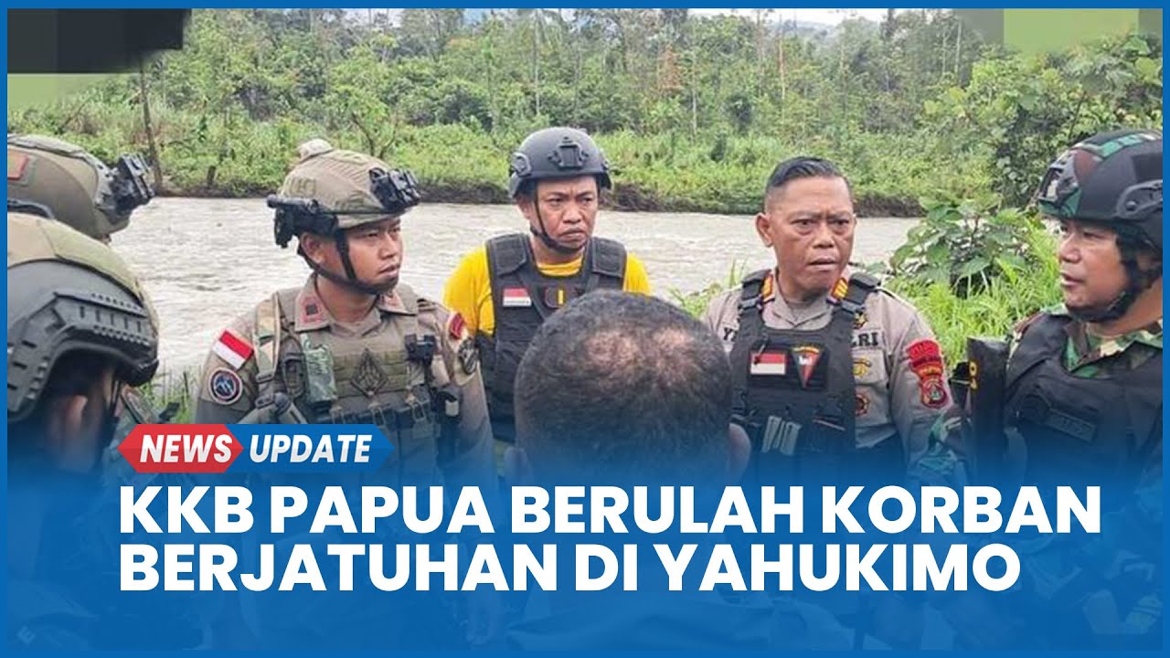 Satgas Damai Cartenz Evakuasi Korban Selamat dan Jenazah Sasaran Serangan KKB di Yahukimo