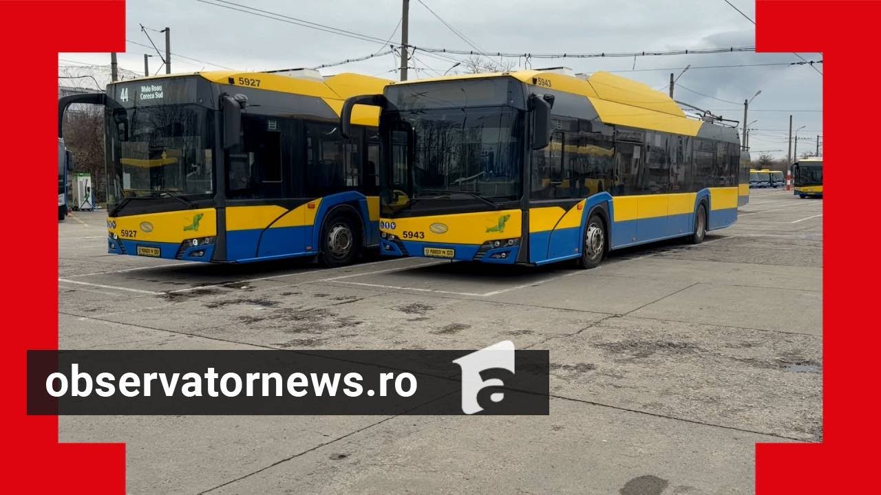 Oraşul în care troleibuzele circulă fără ITP de 5 ani