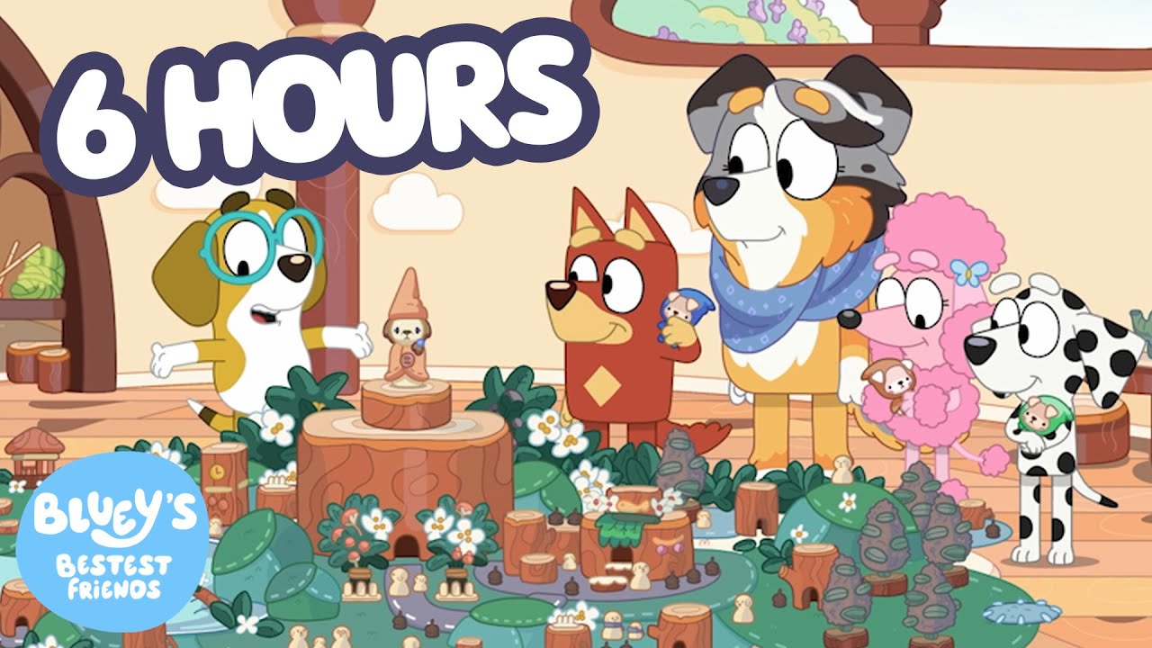 🔴 LIVE: Bluey and Friends FAVOURITE Toys! 💙 | 6 Hours Of PLAY! | Bluey's Bestest Friends