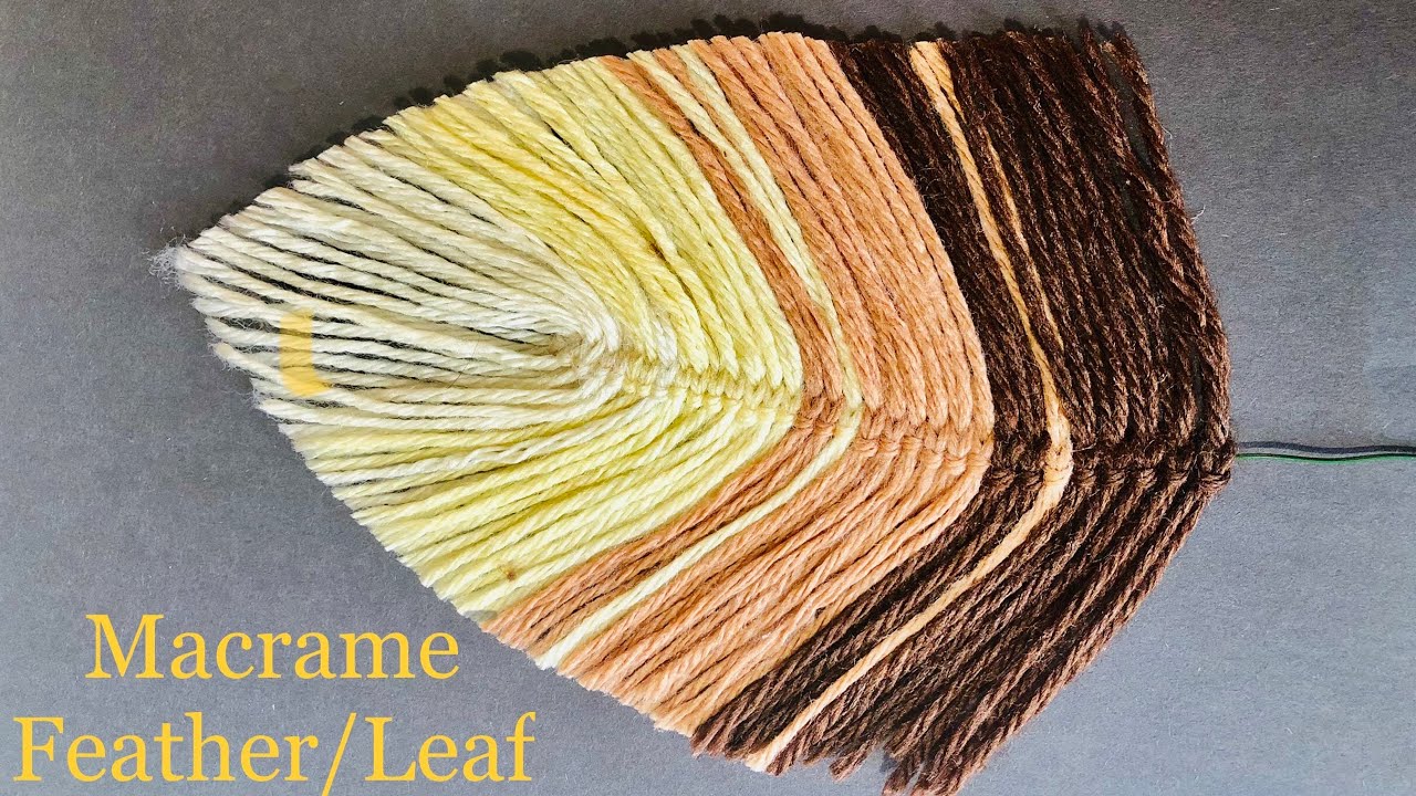 DIY Room Decor / Quick and Easy Home Decorating ideas / Macrame feather / Woolen Leaf / shorts