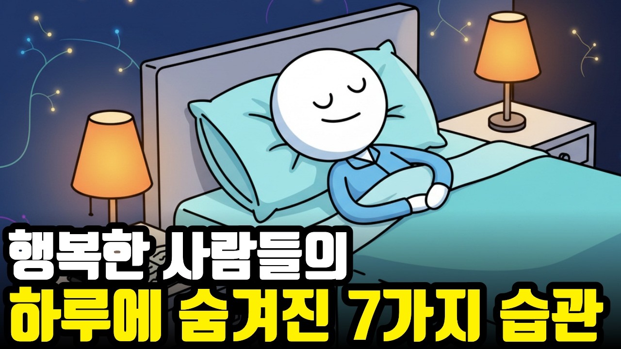 당신이 놓친 행복의 비결 | 80년 연구가 밝힌 7가지 습관