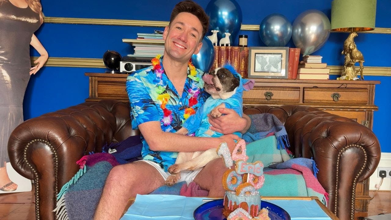 French Bulldog Eric Charming's 14th birthday!