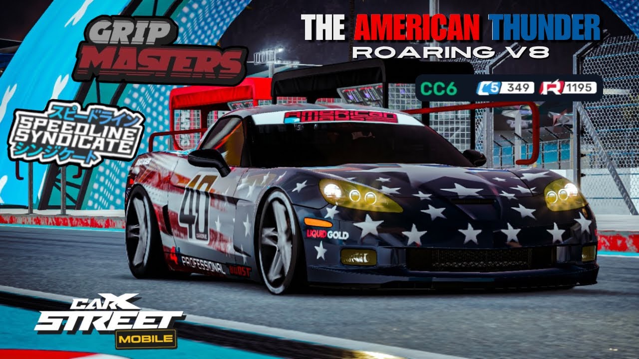 CarX Street | Corvette C6 (CC6) Class 5 Club Tune | iOS & Android