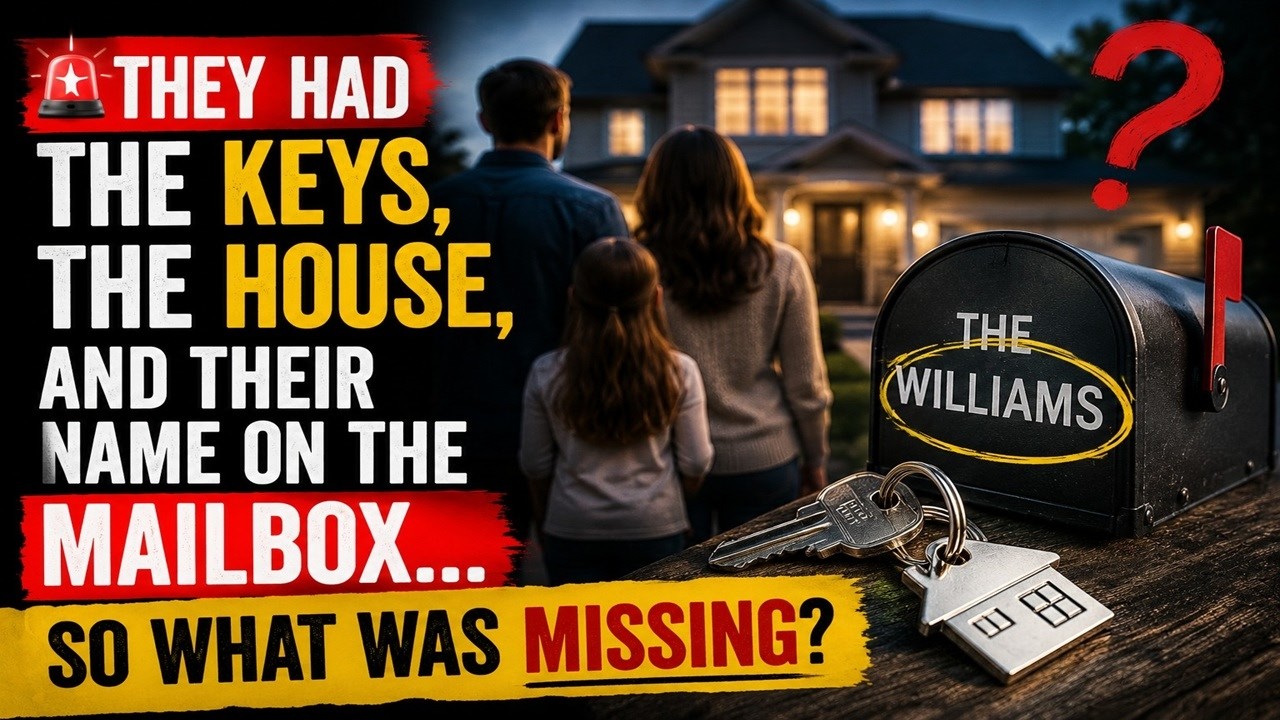 🚨 They Had the Keys, the House, and Their Name on the Mailbox...🏡 So What Was Missing? 😳